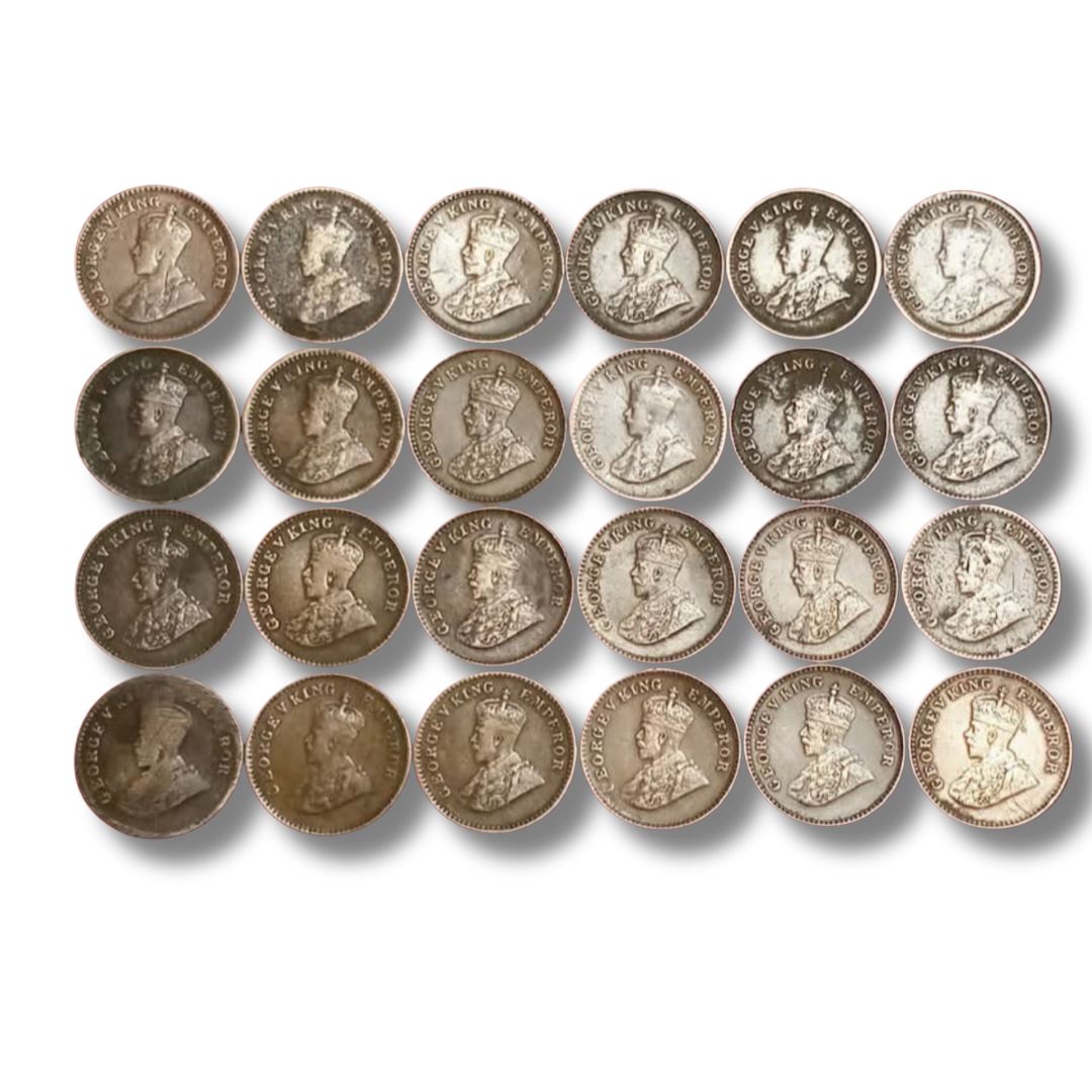1/12 Anna Coin Set – Super Rare Collection of 24 British India Coins | Buy Antique Coin Set Online - Collection Bazzar