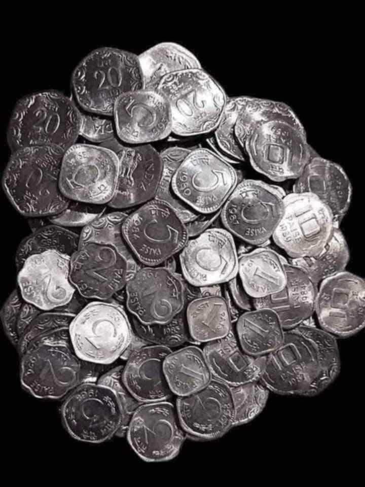 1/2/3/5/10/20 Paisa Alluminium Magnisium Mix Mint Mix Year qty 💯 PCs - Collection Bazzar