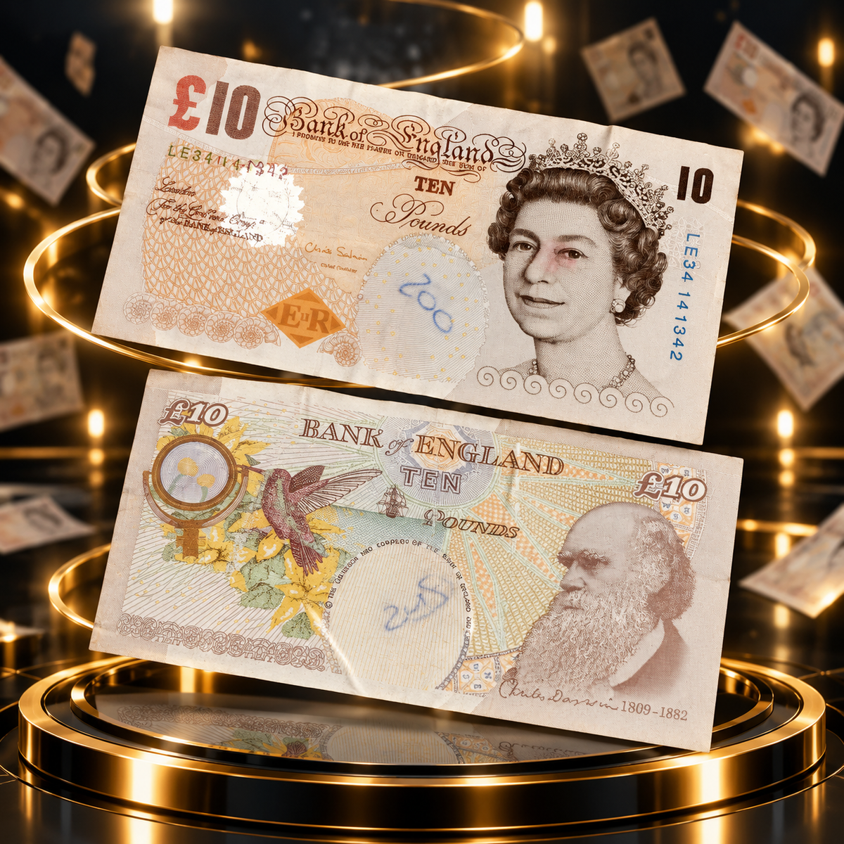 10 Pounds 💷
Bank of England extremely rare pound - Collection Bazzar