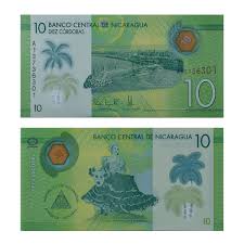 10 diez cordobas nicaragua polymer note collectible - Collection Bazzar