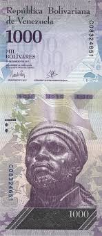 1000 bolivares collectible - Collection Bazzar