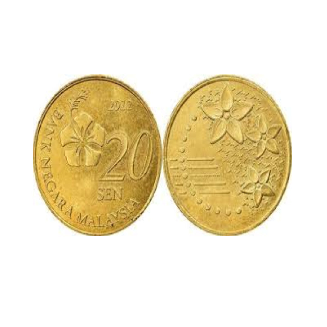 20 sen malasiya coin - Collection Bazzar