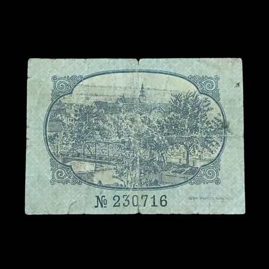 50 Pfennigs Local banknotes Municipality of Wiebelskirchen - Collection Bazzar