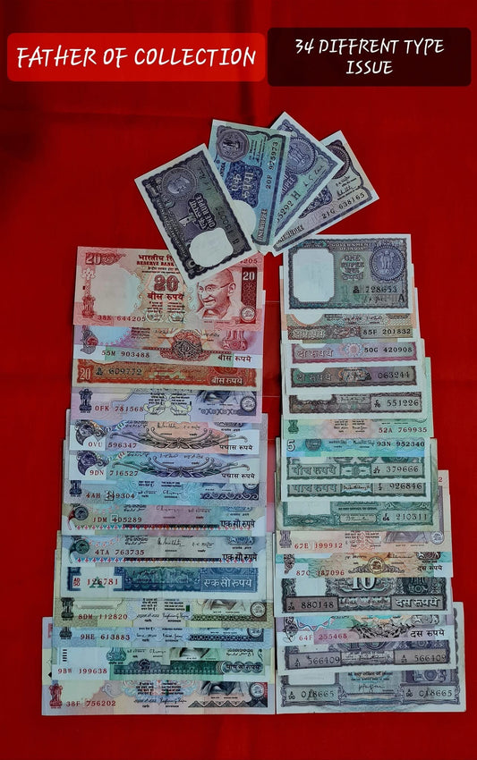A NEW IDEAS EXTREMELY VINTAGE ALL NOTE
SET OF 34 NOTE - Collection Bazzar