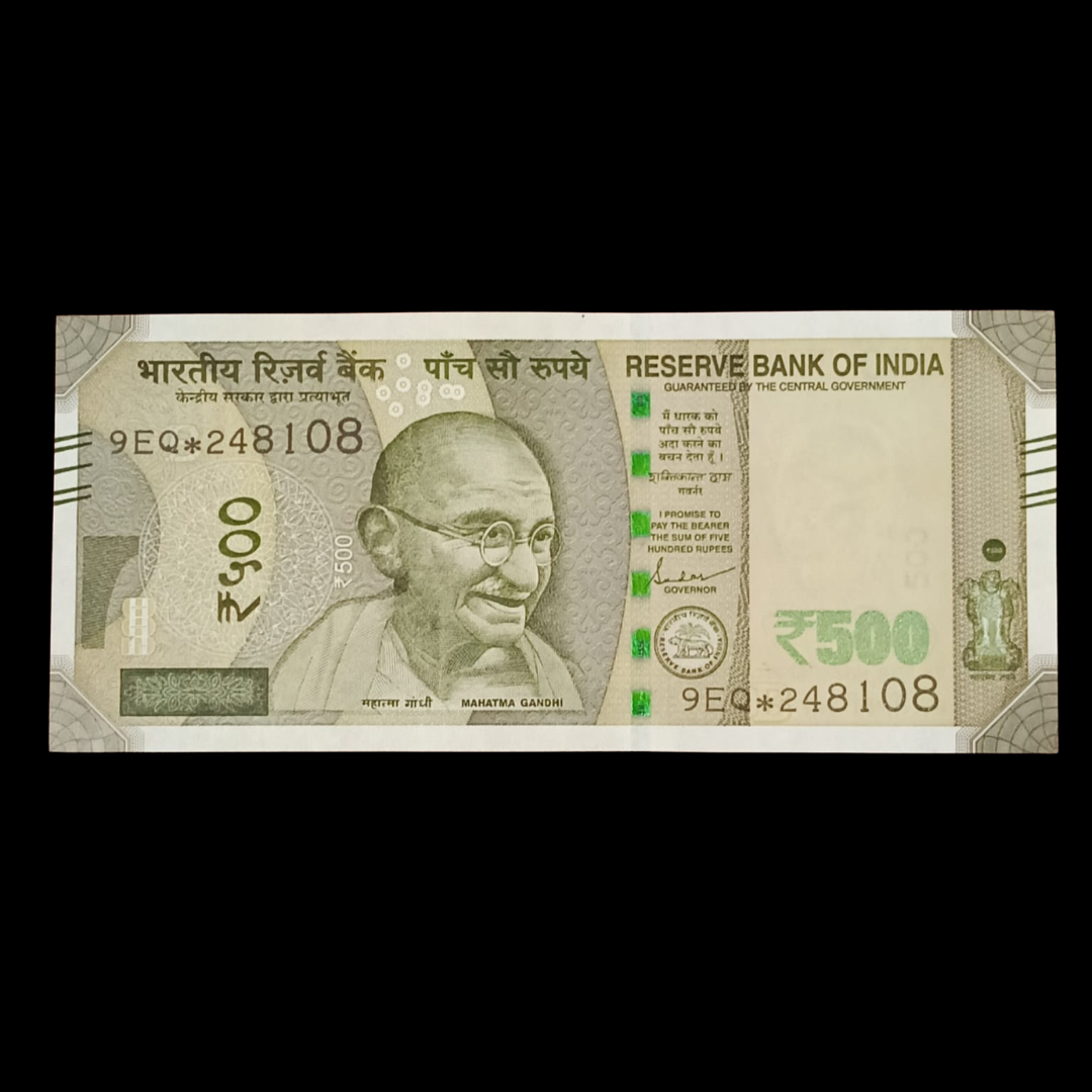 Rs 500 Star Note 248108 Ending Jaap Mala 108 Rare Item