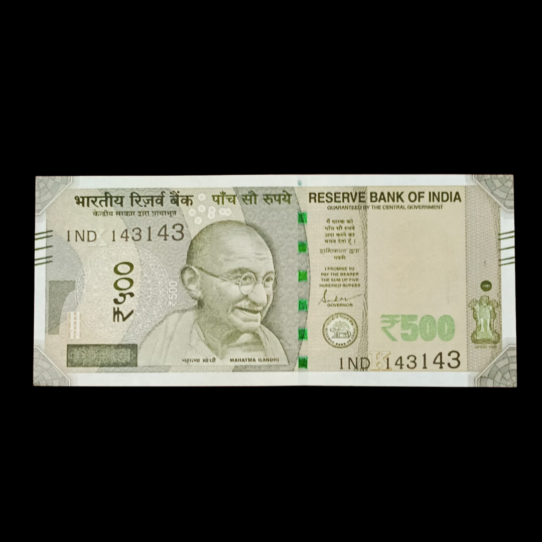 Rs 500 Star Note Fancy Doubling Number Love You Rare Item