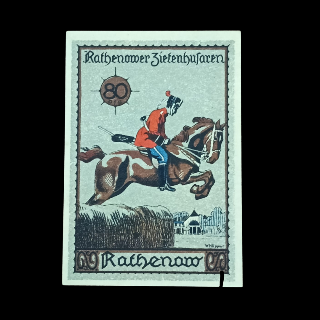 80 Pfennig Notgeld City of Rathenow (Der Magistrat) 1921