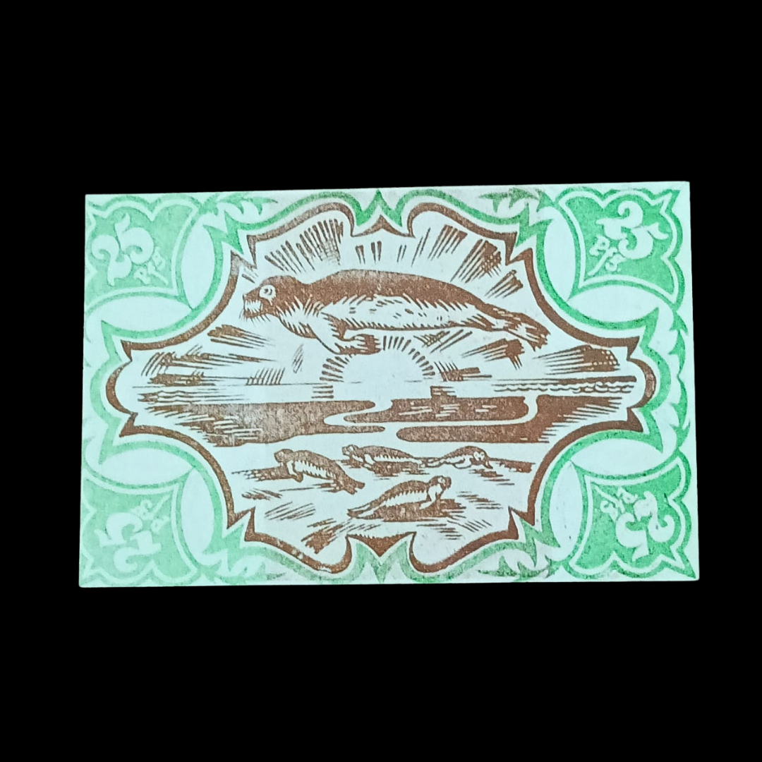 25 Pfennig Notgeld Municipality of Schobüll (Gemeinde Schobüll)