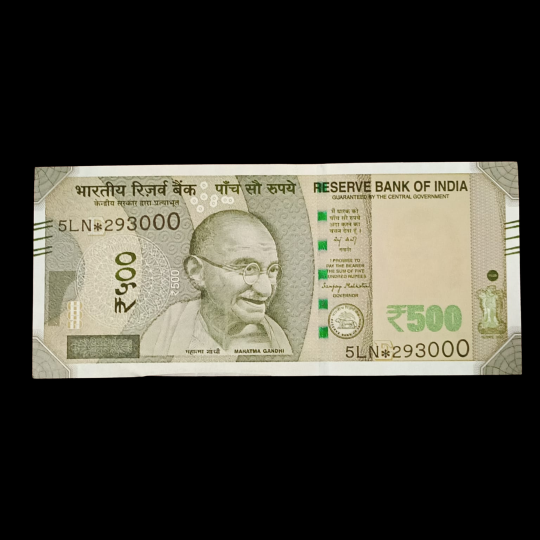 Rs 500 Star Note Serial 293000 Rare Collectible Item