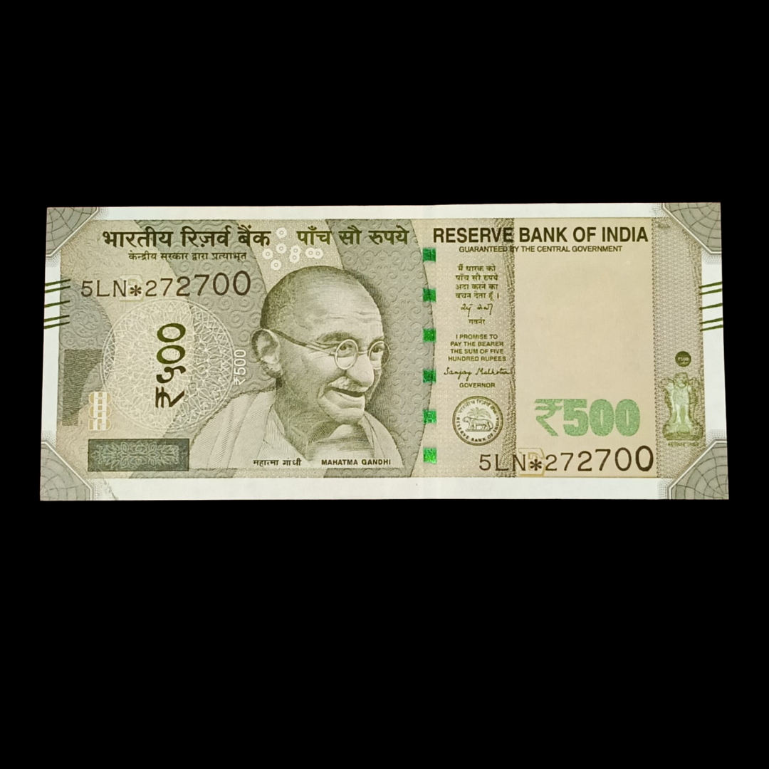 Rs 500 Star Note Serial 272700 Number Rare Item Collectible