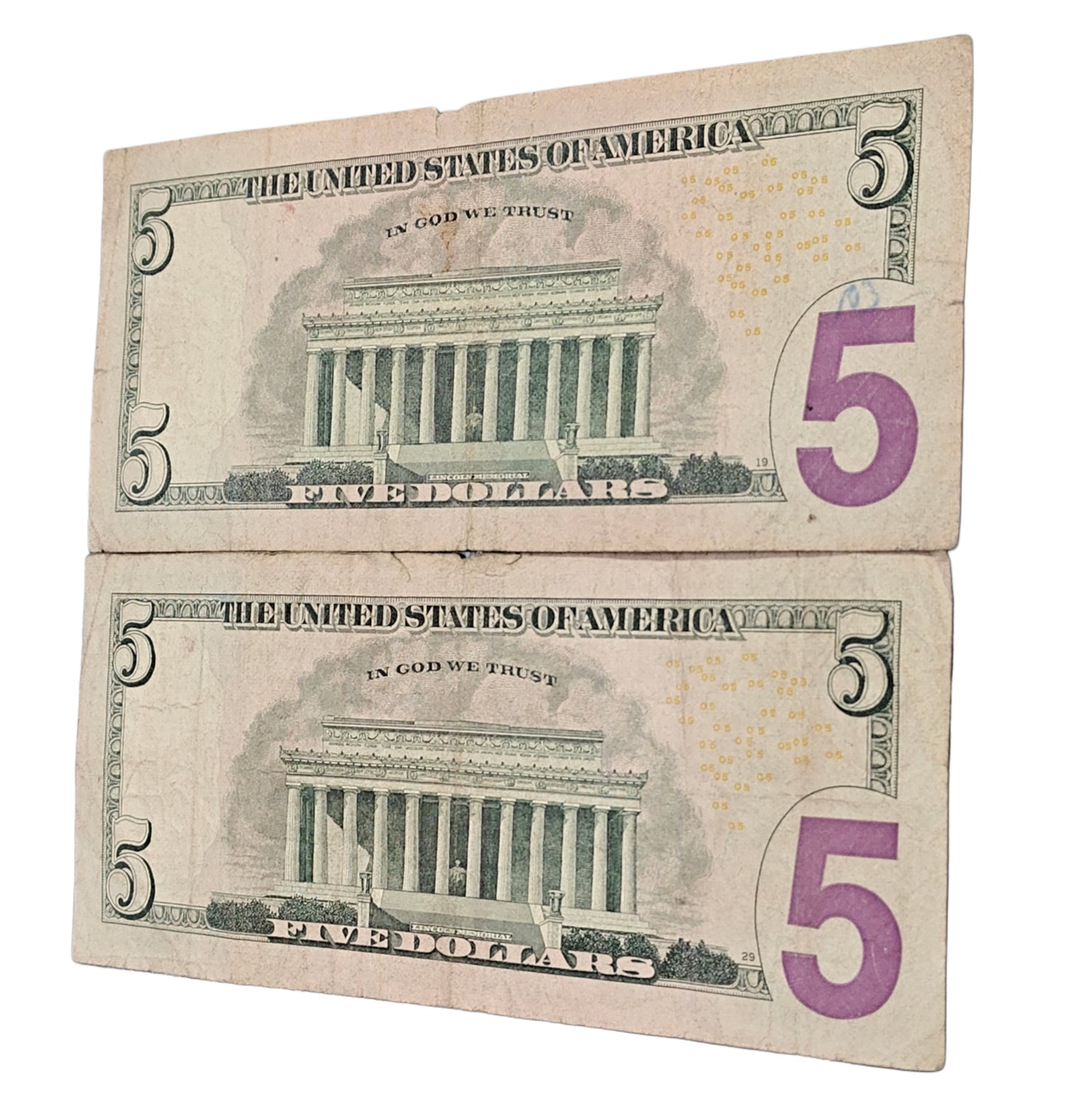 5 dollars