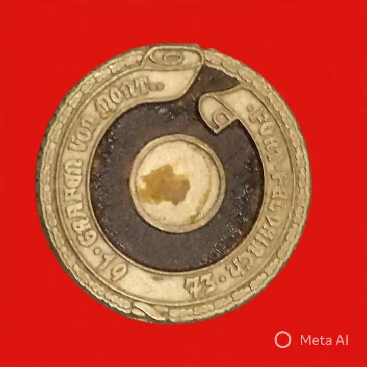 German Schützenbund Marksman Medal Vintage Shooting Association 1930s - Collection Bazzar