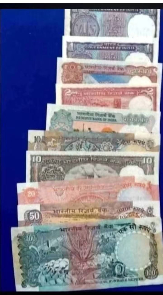 Rs1 - ₹100 Set
Rare Governor Manmohan Singh Ji
Set Include
₹100 Pink Note 📍 2
₹50 Parliament Issue with 🚩
👀 Konark Lower Number Note 👀
🦚 Peacock Note 🦚
⛵Black Boat Note ⛵
🚜🚜Trac