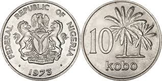 10 kobo nigeria coin - Collection Bazzar