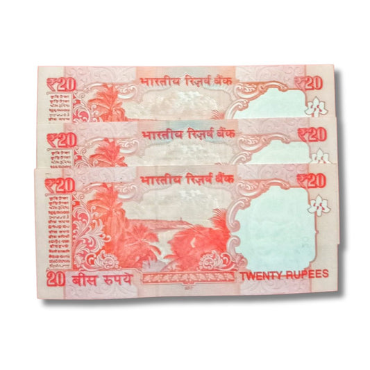 Old ₹20 Fancy Number Set – 000687, 786687 & 687786 | Telescopic & Non-Telescopic |