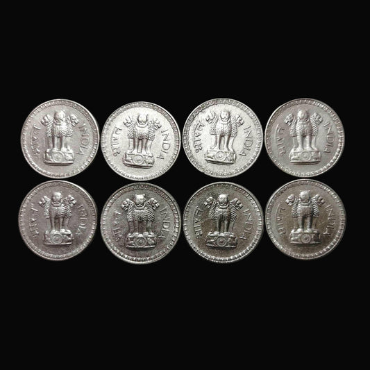 1 Rupees Copper Nickel 1962 Calcutta Mint AUNC qty 8 - Collection Bazzar