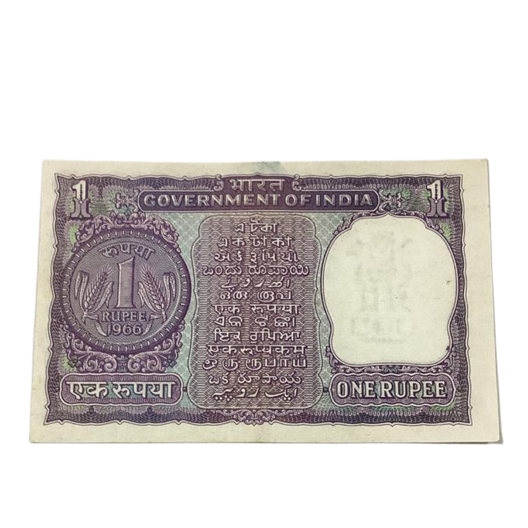 Rs 1 big coin birthday note 220347 | march 22 governor s butialigam rare collectable - Collection Bazzar
