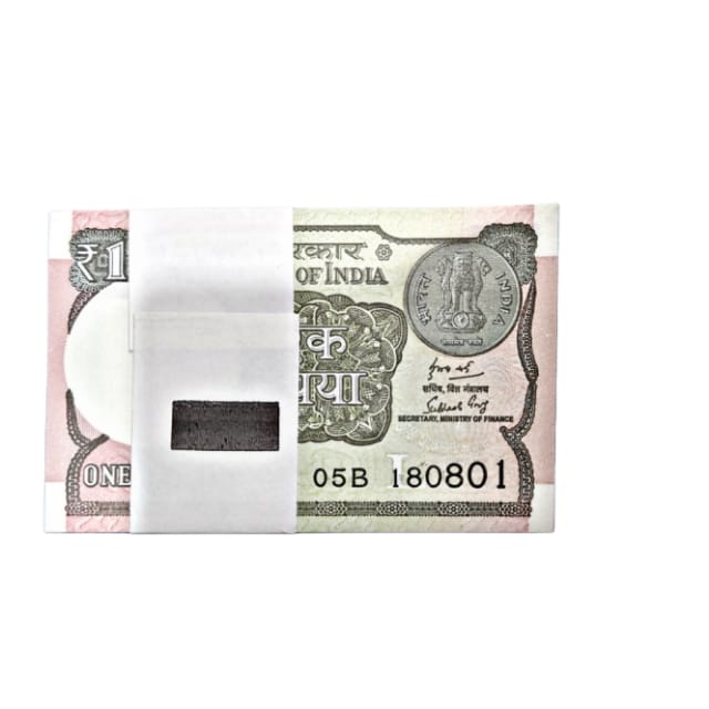Rs 1 birthday serial packet 18.08.01 rare collectible - Collection Bazzar