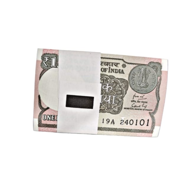 Rs 1 birthday serial packet 24.01.01 rare collectible - Collection Bazzar
