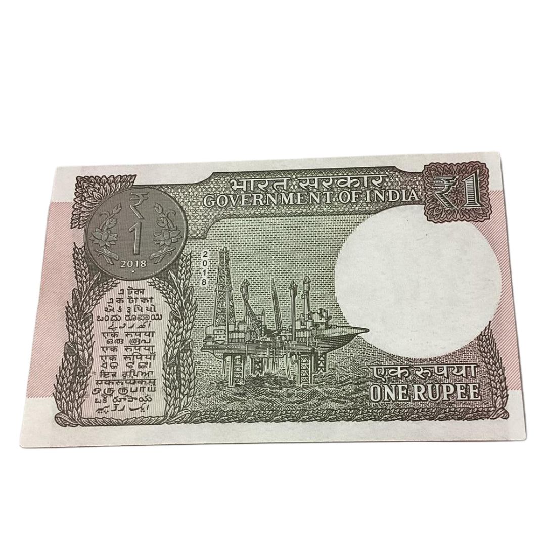 Rs 1 note 565656 ab tak 56 finance secretary subahsh garg rare collectible - Collection Bazzar