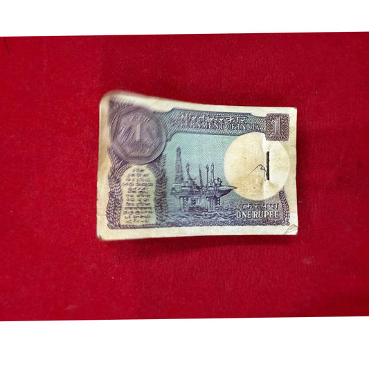 Rs 1 serial packet 502301 finance secretary s venkatraman - Collection Bazzar