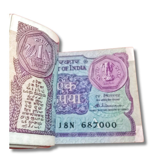 Rs 1 New Note Packet – 786000 | Bismillah Holy Number | Shaktikanta Das | Gem Packet |