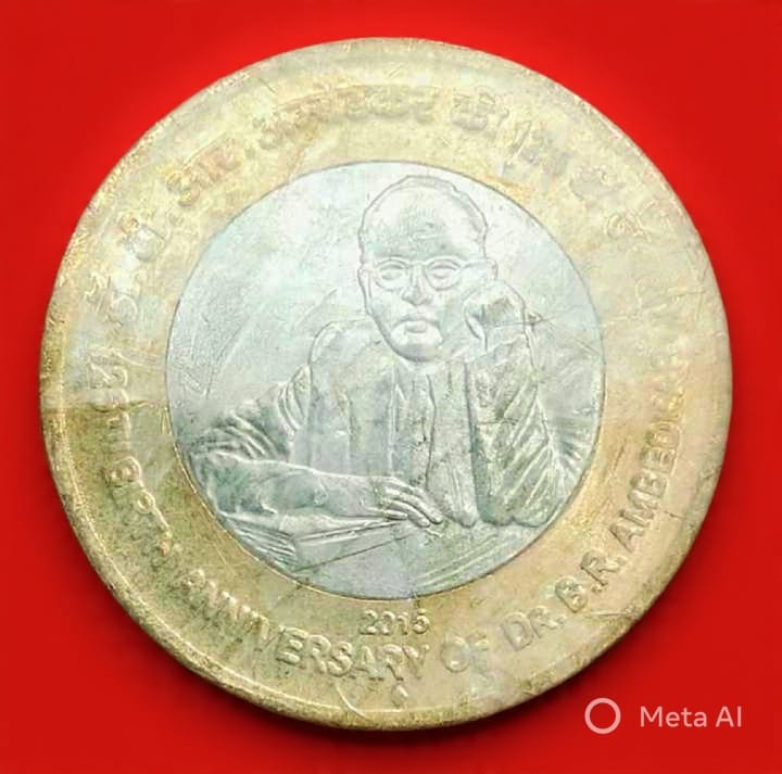 Rs 10 Ambedkar 100 coin pouch Rare Collectible - Collection Bazzar