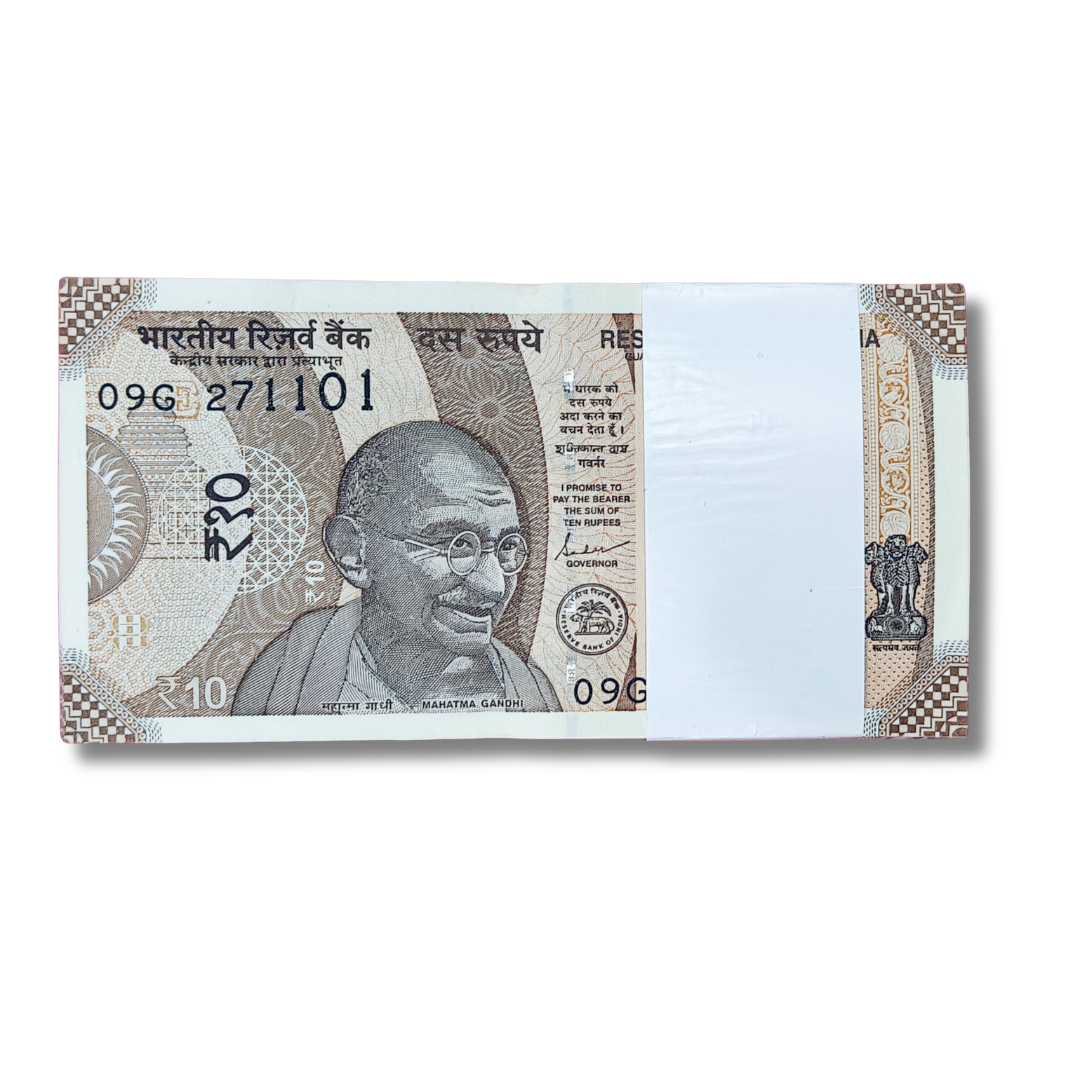 Rs 10 Birthday Anniversary Date Packet 271101 | GEM UNC Condition - Collection Bazzar