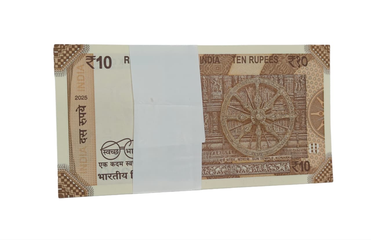 Rs 10 note birthday packet 040901 04 September rare collectable - Collection Bazzar
