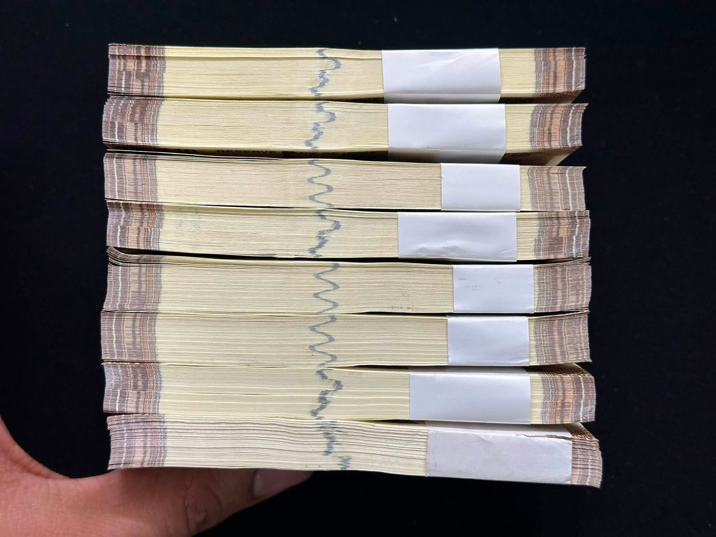 Rs 10 Complete Lower Fancy Serial Of 100 Notes Gov Sanjay Malhotra - Collection Bazzar