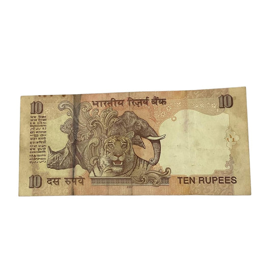 Rs 10 Note Serial 888888 All 8 Number Y. V. Reddy Rare Collectible Item - Collection Bazzar