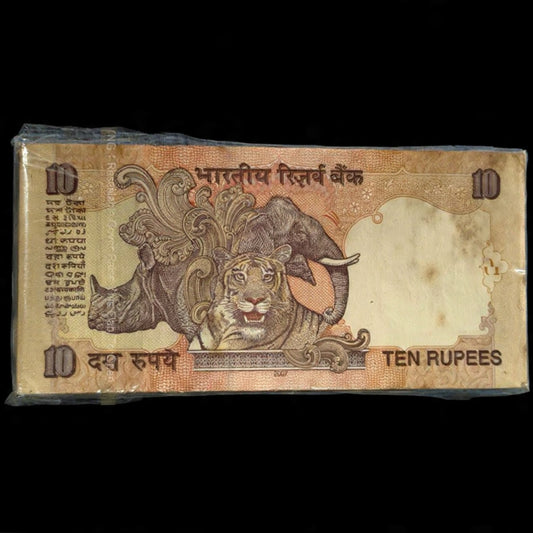 Rs 10 Old Note Packet Serial 000001–000100 Governor Y V Reddy - Collection Bazzar