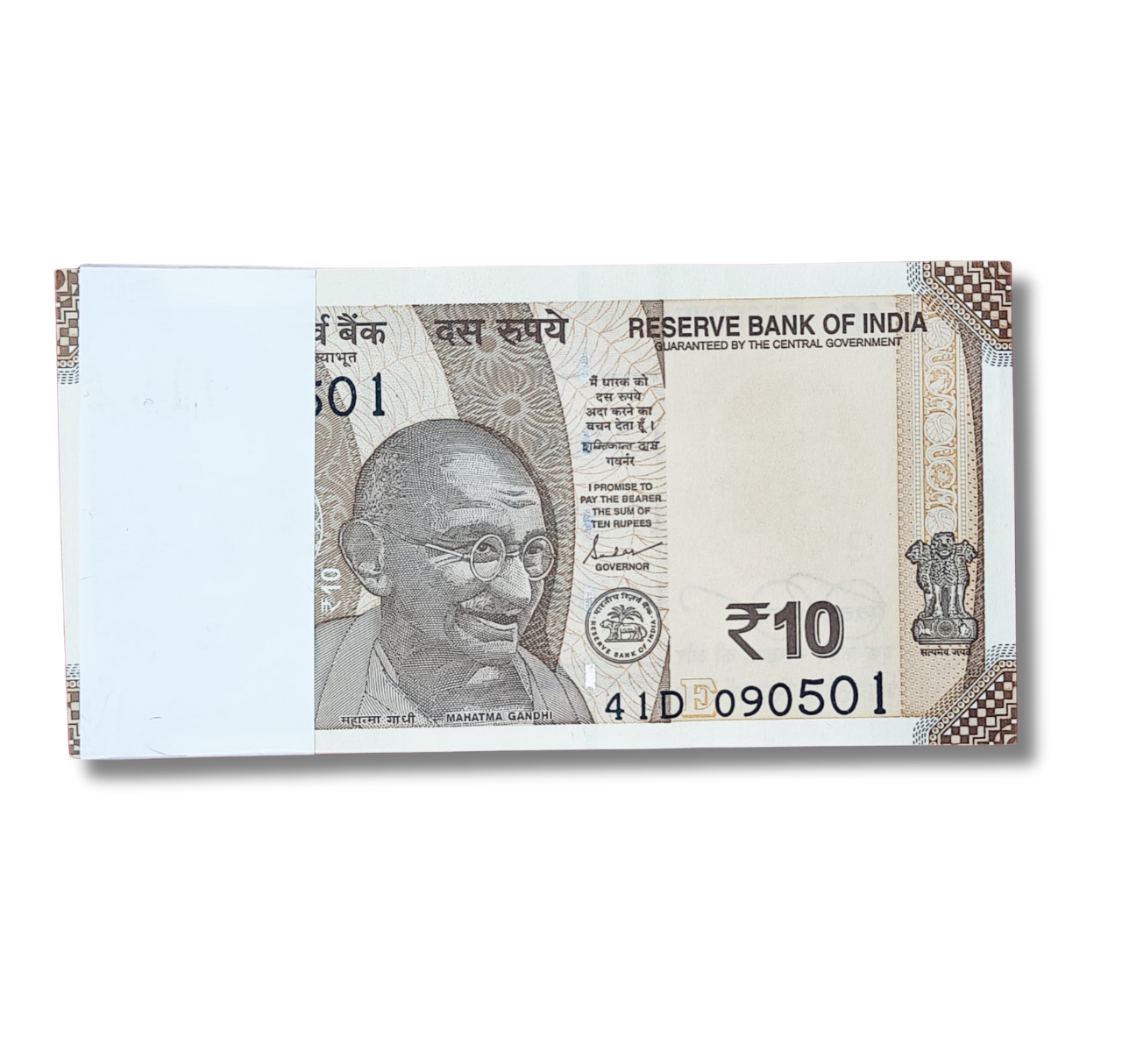 Rupee10 serial birthday packet 090501 May 9 unc condition - Collection Bazzar