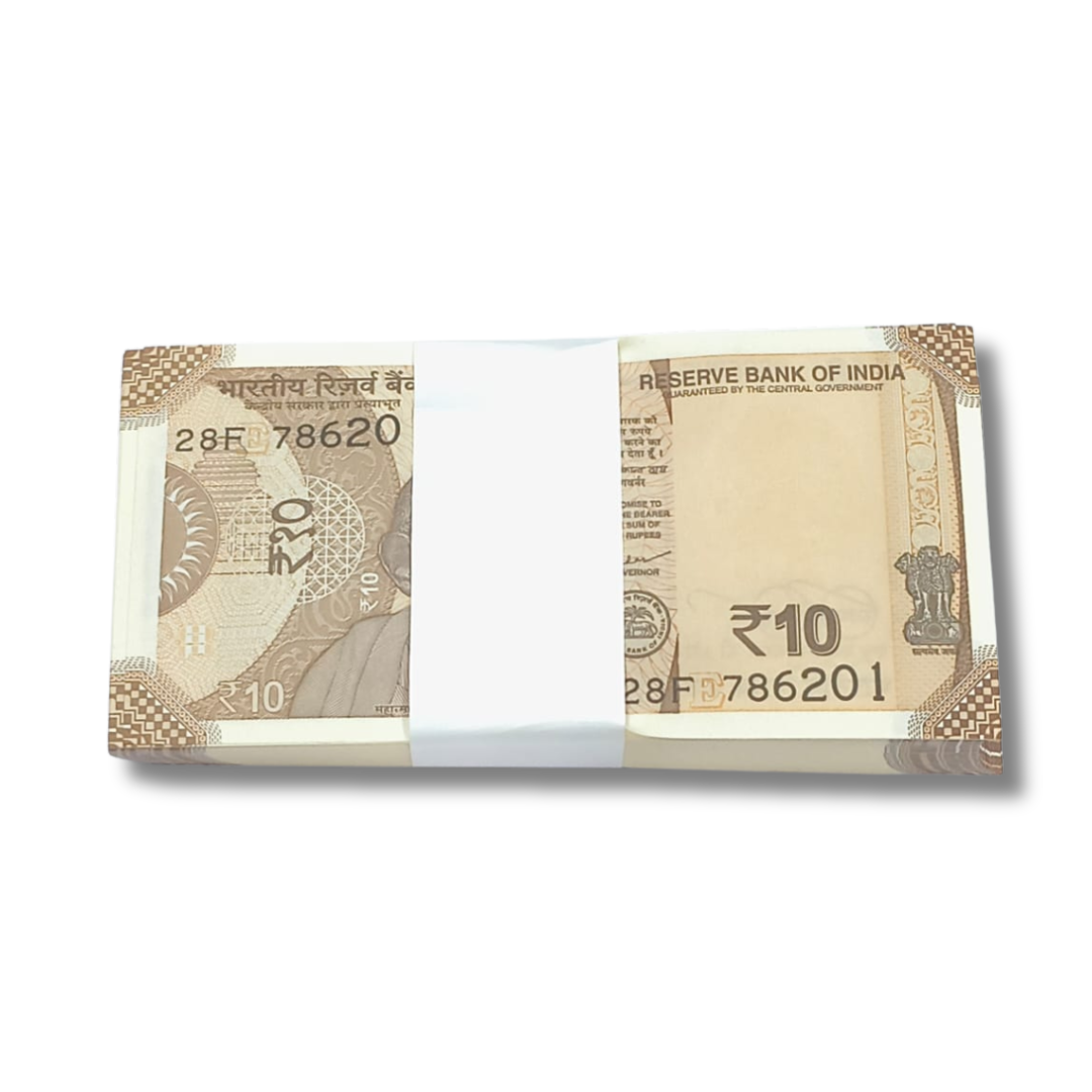 Rs 10 note serial 786201 starting with holy 786 Bismillah number, collectible Indian currency