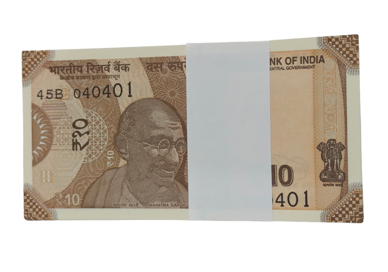 Rs 10 note birthday packet 040401 04 april rare collectable - Collection Bazzar