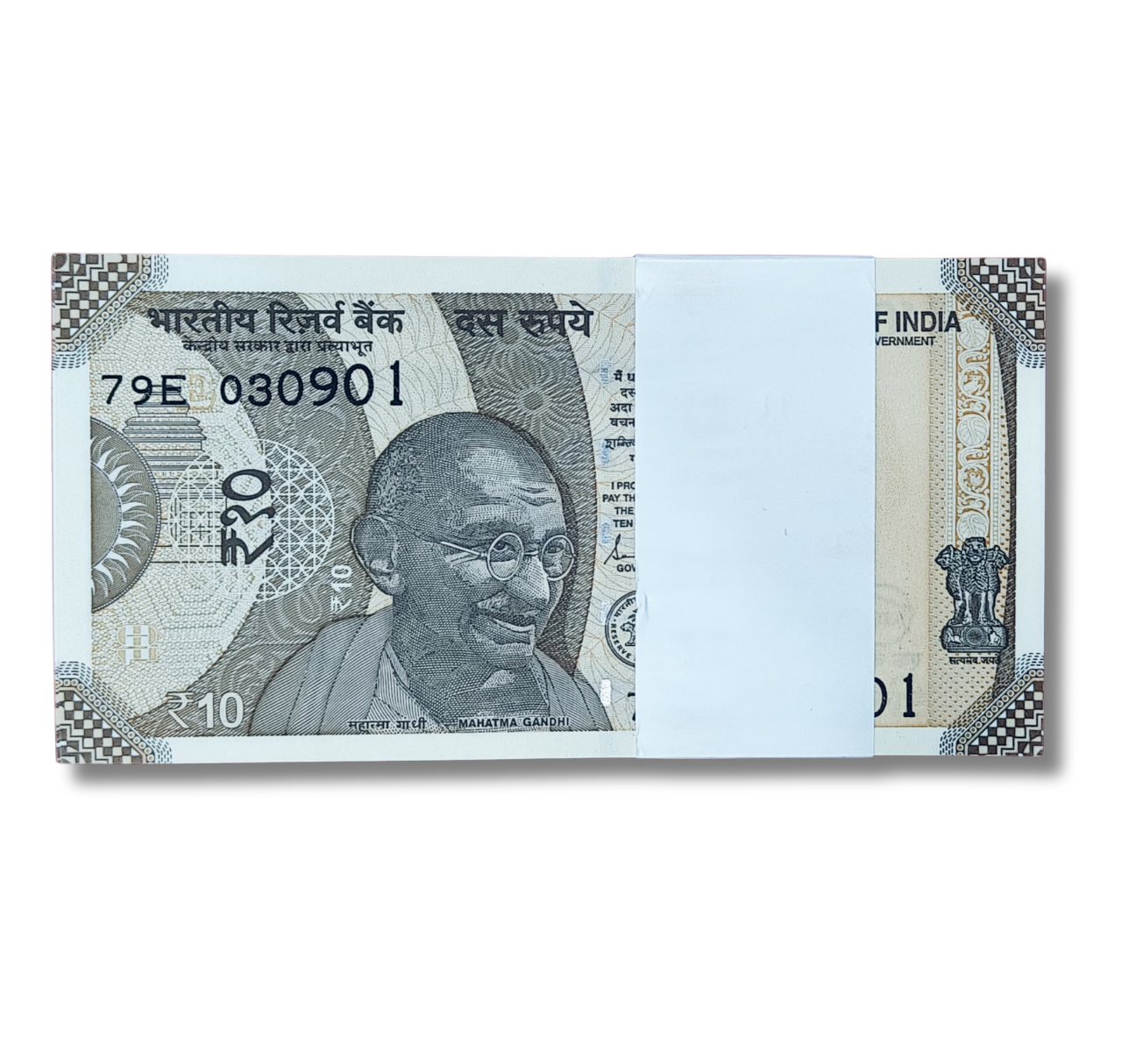 Rs 10 serial birthday 030901 september 3 unc condition - Collection Bazzar