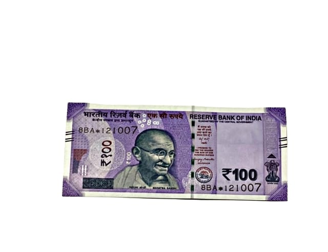 Rs 100 Birthday Date note 12.10.07 lucky & collectible indian currency - Collection Bazzar