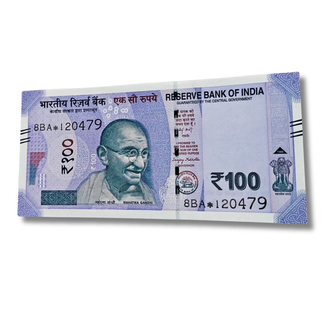 Rs 100 Birthday Note – Serial 120479 (12 April 1979) - Collection Bazzar
