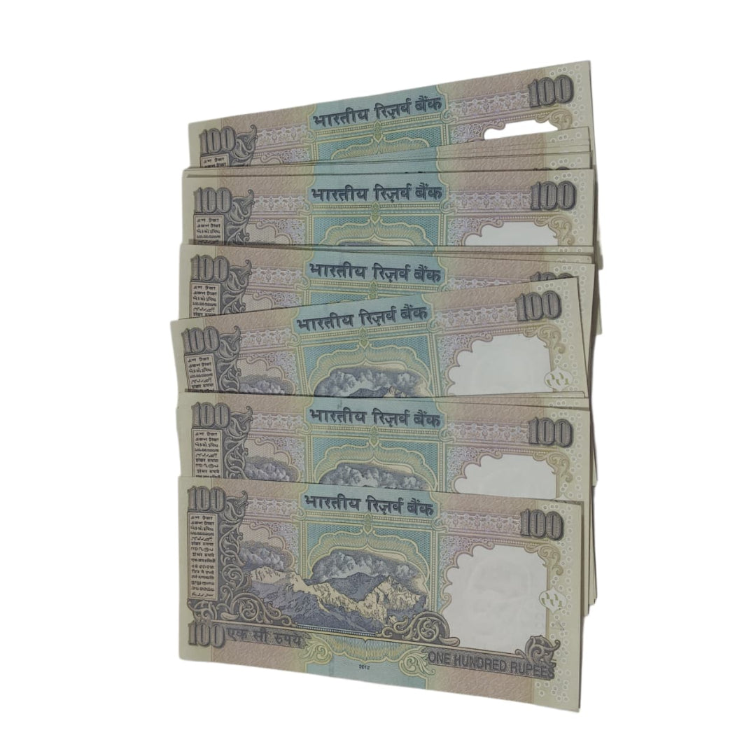 Rs 100 Note Starting Lower Note Number Each Note ₹400 | Signed by D. Subbarao | Rare Collectible Items - Collection Bazzar