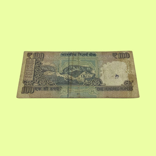 Rs 100 Star Note Serial 908652 Signed by Raghuram rajan Rare Collectible - Collection Bazzar
