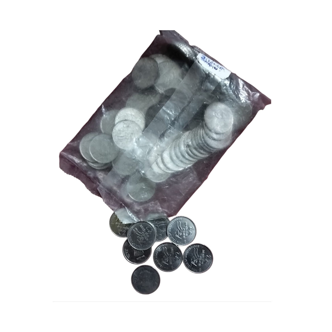 Rs 2 Rare 2021 Years Azadi Ka Amrit Mahotsav Single Coin ₹600 | Hyderabad Mint UNC Condition - Collection Bazzar