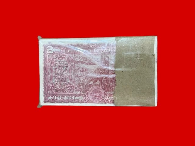 Rs 2 Tiger Serial Packet 143301 governor I G patel - Collection Bazzar