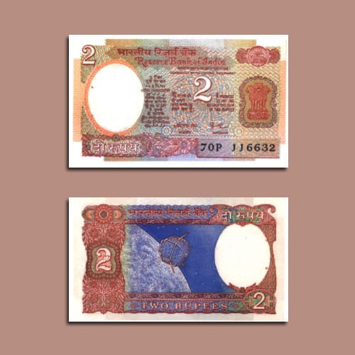 Rs 2 note governor amitabh ghosh rare - Collection Bazzar