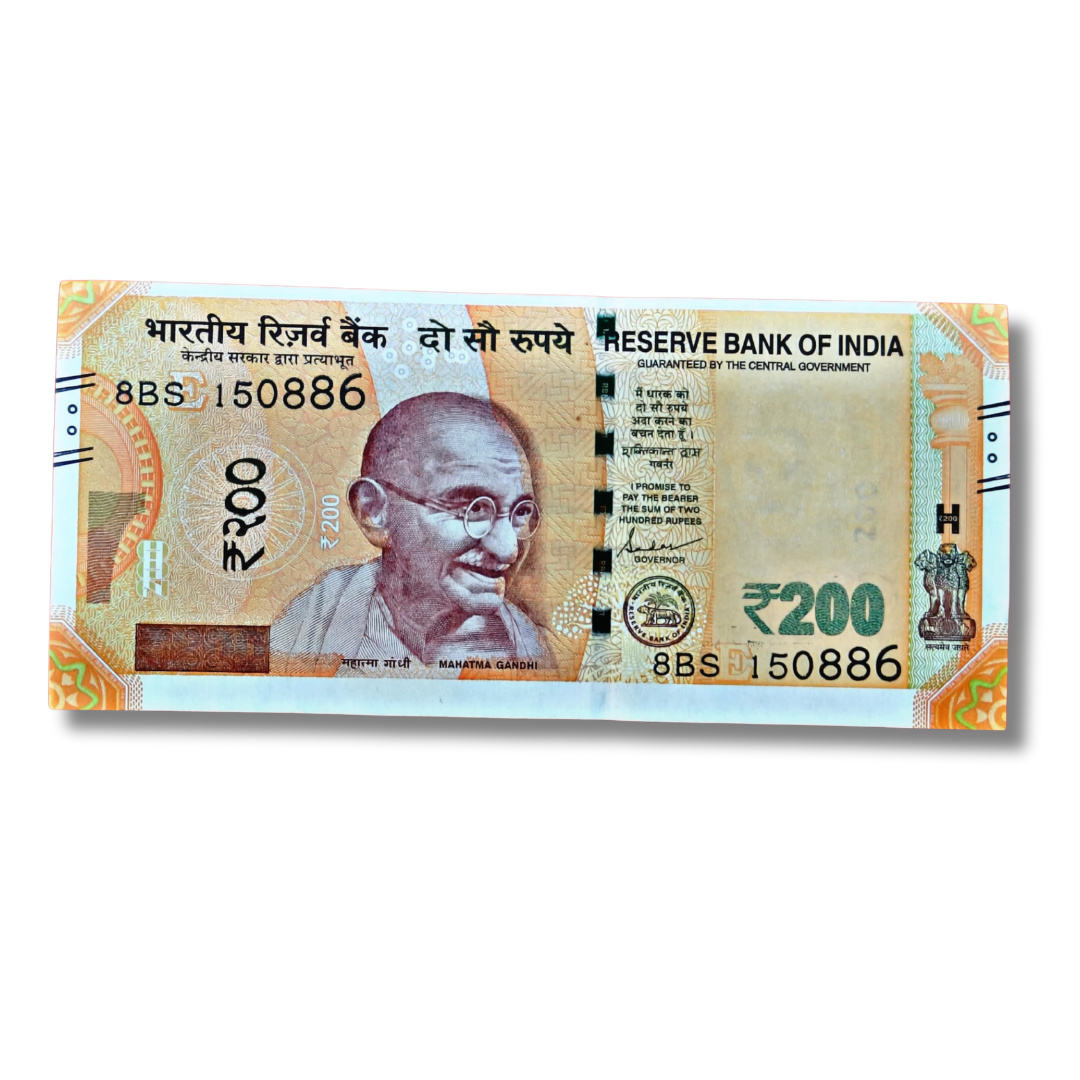 Rs 200 Birthday Note – 15.08.86 | Independence Day Date | Excellent Condition | Shaktikanta Das - Collection Bazzar