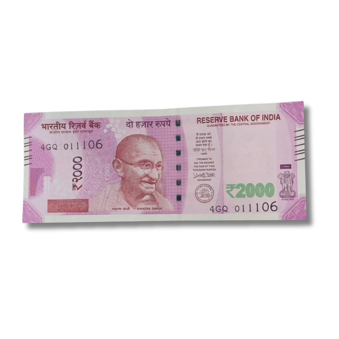 Rs 2000 new birthday 01.11.06 governor urjit patel excellent condition - Collection Bazzar