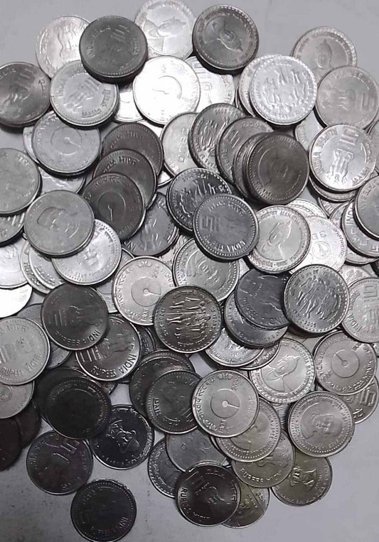 5 Rupees Commerative Coin Multy Variety Top Condition qty 💯 PC's rare - Collection Bazzar