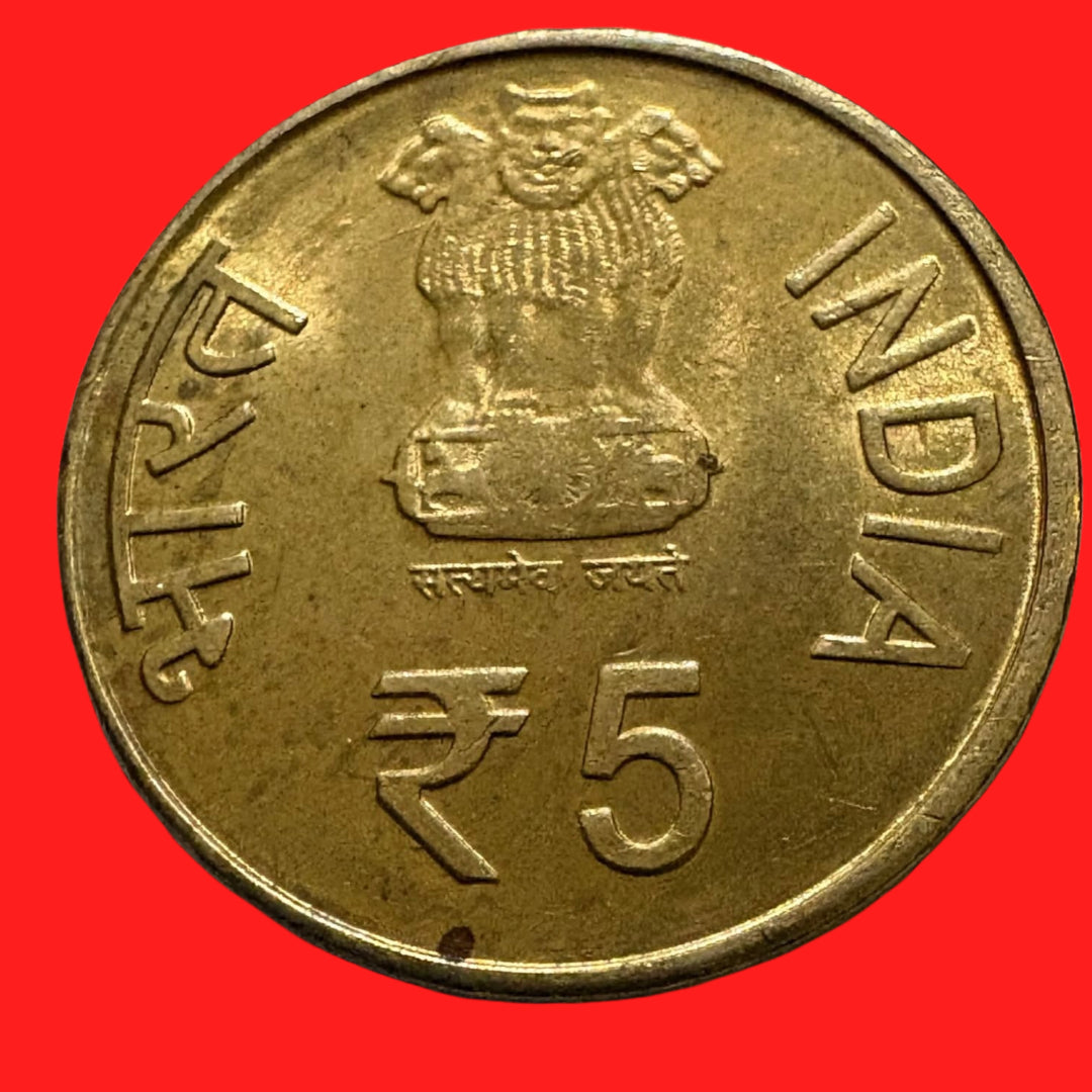 Rs 5 Mother Teresa Birth Centenary Coin 1910-2010 Commemorative Collectible - Collection Bazzar