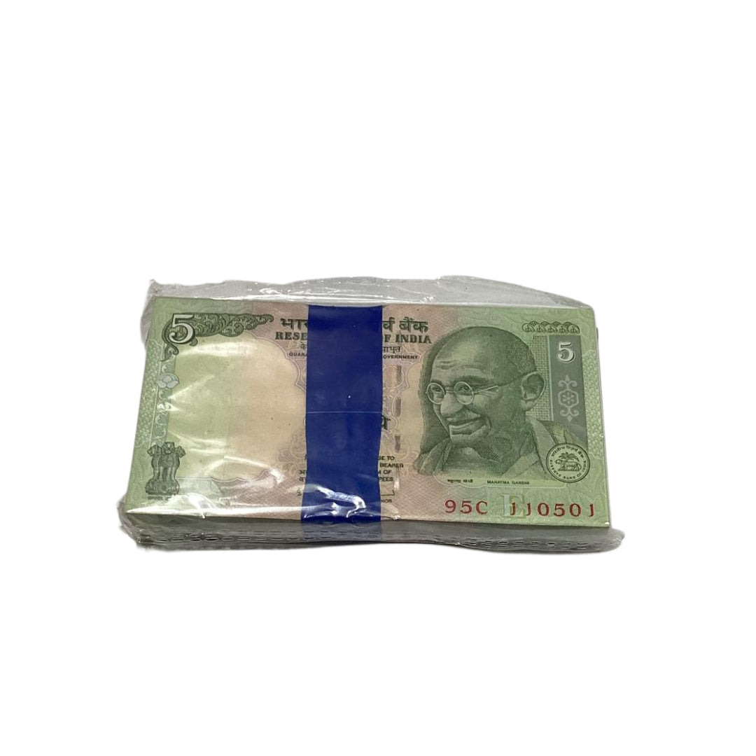 Rs 5 birthday packet 110501 governor subbarao rare collectible - Collection Bazzar