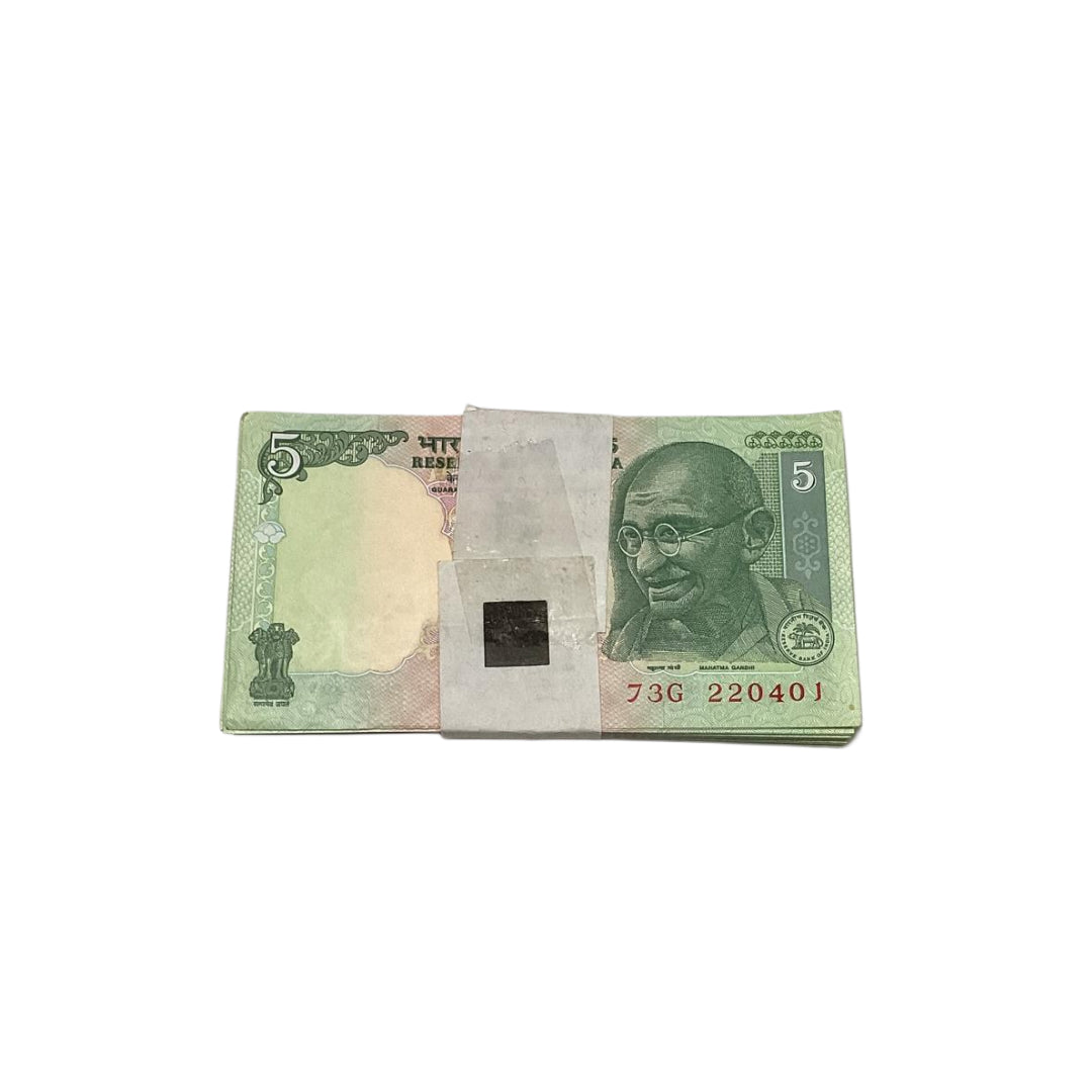 Rs 5 birthday packet 220401 governor subbarao rare collectible - Collection Bazzar