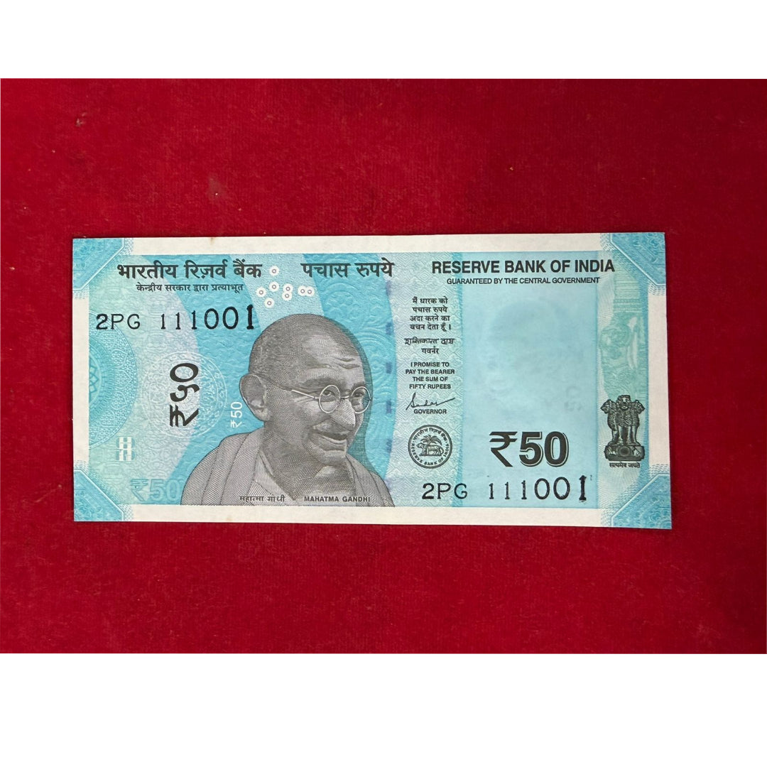 Rs 50 birthday note 11.10.01 collectible - Collection Bazzar